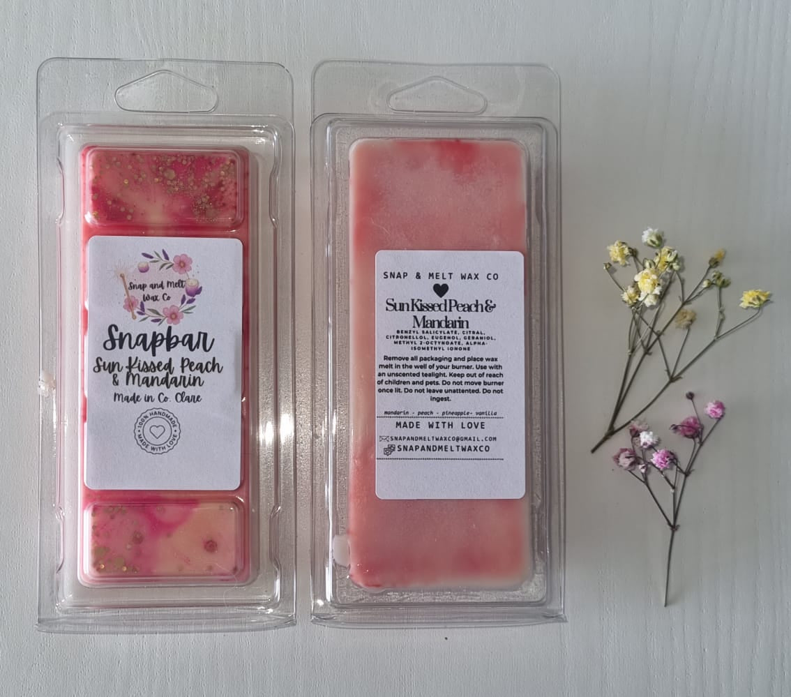 Sun Kissed Peach & Mandarin Snapbar